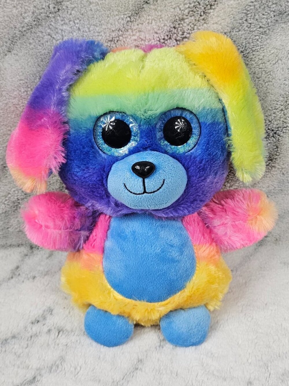 Adventure Planet Trippy Puppy Plush Acid Trip Buddy Pup Rainbow Rave Party